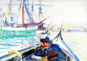 The Giudecca (a Summer Day on the Giudecca, Venice) 1907