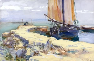 Above Lake Garda (at San Vigilio) 1913
