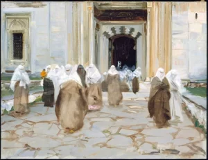 Door of a Mosque 1891