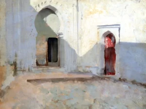 Courtyard, Tetuan, Morocco 1879