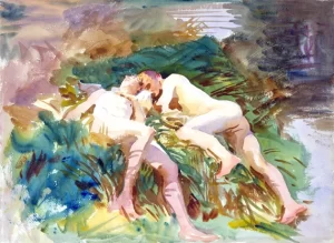 Tommies Bathing 1918-2