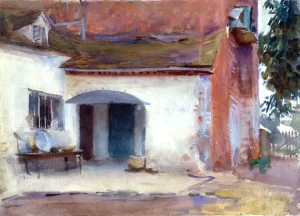 House and Courtyard 1895