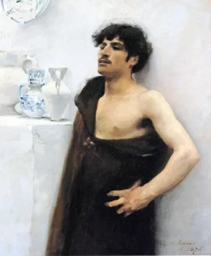 Young Man In Reverie-Capri, 1878