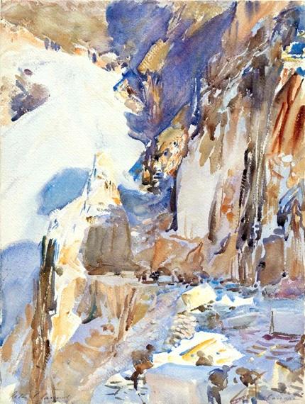 Carrara-A Quarry 1911