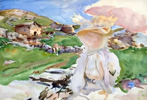 In the Simplon Pass 1909