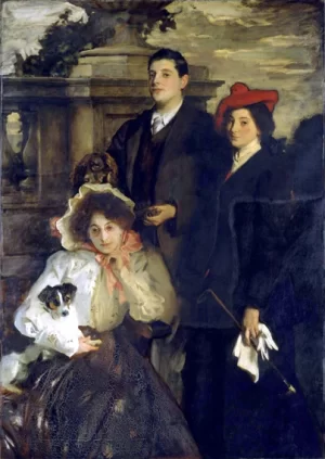 Hylda, almina and Conway, Children of asher Wertheimer 1905