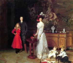 Sir George Sitwell, Lady Ida Sitwell and Family 1900
