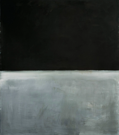 Untitled, Black On Gray, 1969