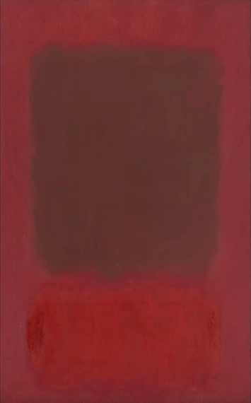Red And Brown by Mark Rothko (Inspired by), oil painting reproduction on canvas Red And Brown