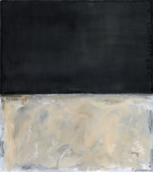 Untitled by Mark Rothko (Inspired by), oil painting reproduction on canvas Untitled