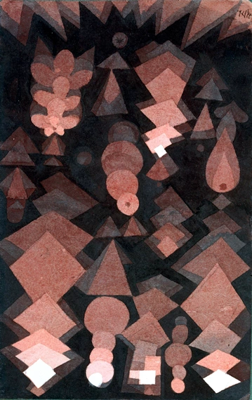 Suspended Fruit by Paul Klee, oil painting reproduction on canvas Suspended Fruit