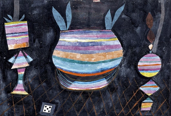 Still Life With Dice by Paul Klee, oil painting reproduction on canvas Still Life With Dice