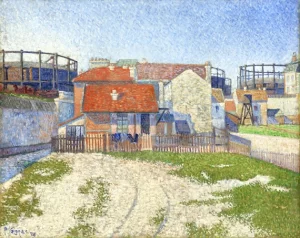 Gasometers At Clichy