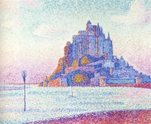 Mont Saint Michel Sunset