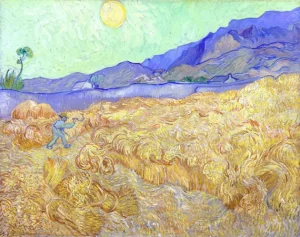 Wheatfield With A Reaper