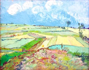 Wheat Fields After The Rain (The Plain Of Auvers)