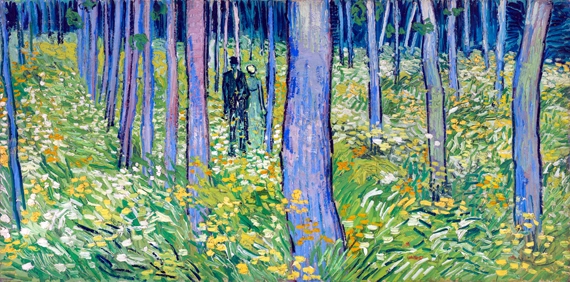 Undergrowth With Two Figures 1890