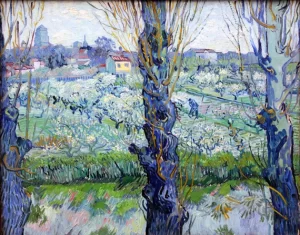 View Of Arles, Flowering Orchards