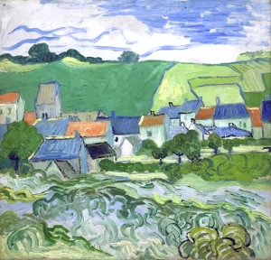 View Of Auvers 1890