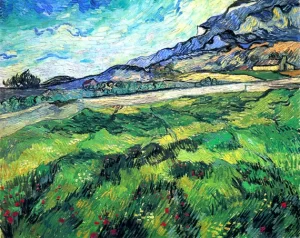 The Green Wheatfield Behind The Asylum, 1892