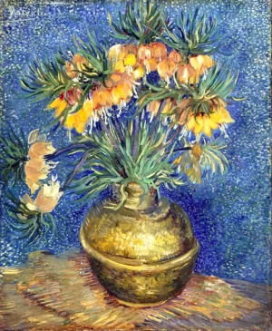 Imperial Fritillaries In A Copper Vase 1887