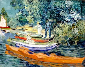Bank Of The Oise At Auvers, 1890