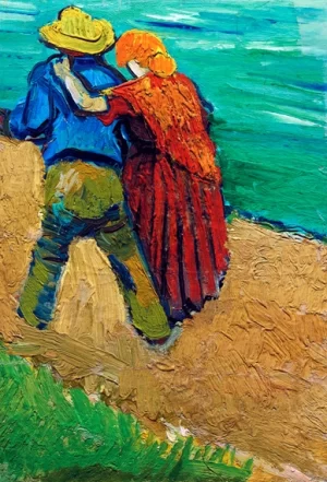 Eglogue En Provence - Un Couple Damoureux