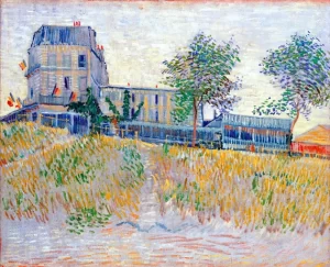 The Restaurant De La Sirene At Asnieres