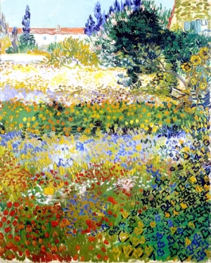 Garden With Flowers