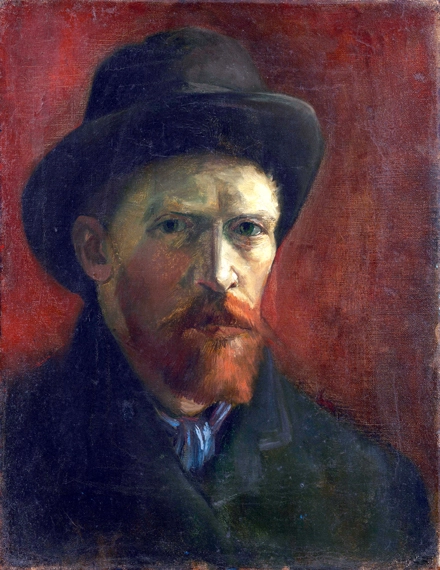 Self Portrait With Felt Hat
