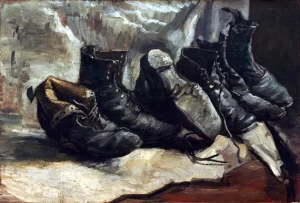 Three Pairs Of Shoes 1886