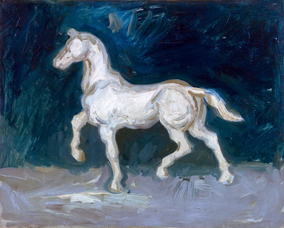 Horse by Vincent Van Gogh, oil painting reproduction on canvas Horse