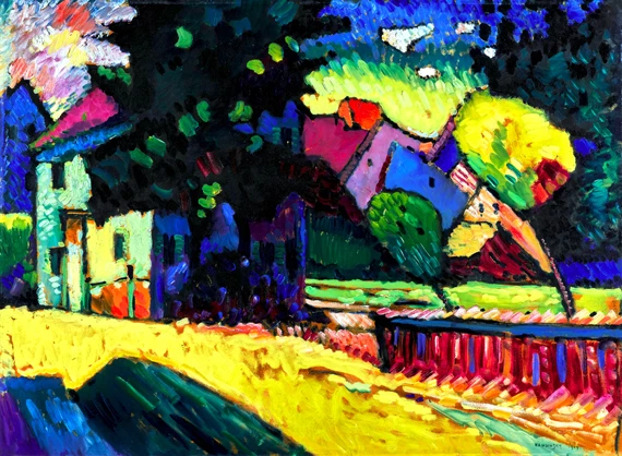 Landscape With Green House (Landschaft Mit Grünem Haus)