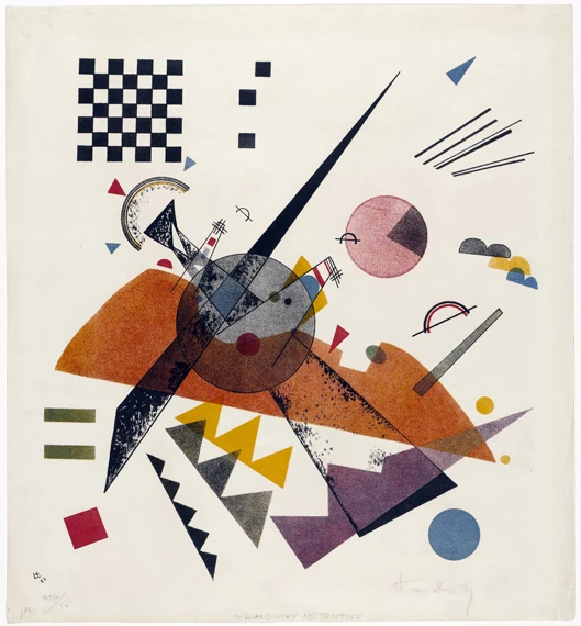 Orange by Wassily Kandinsky, oil painting reproduction on canvas Orange