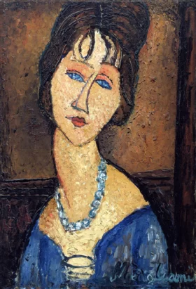 Jeanne Hébuterne Au Collier 1916