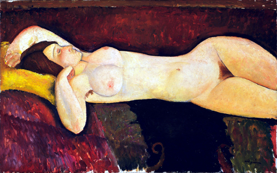 Reclining nude 1919