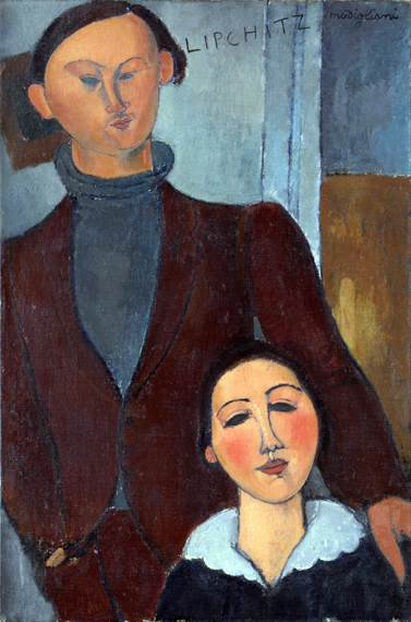 Jacques and Berthe Lipchitz 1916