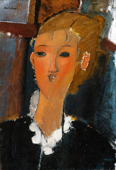 Jeune Femme à La Collerette 1915
