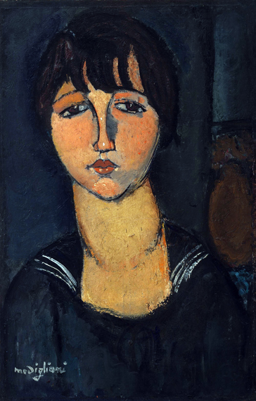 Woman in a Sailor Shirt 1916