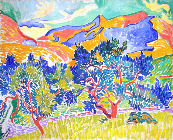 Mountains at Collioure