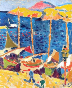 Bateaux au Port de Collioure