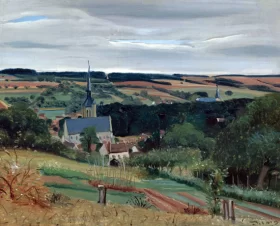 Vue de Donnemarie-en-Mantois