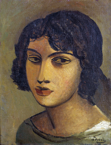 Tête de Jeune Femme