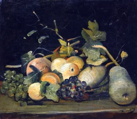 Stone Bridge, Old Lyme, Connecticut Nature Morte aux fruits
