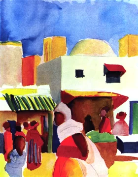 Algeria Market 1914