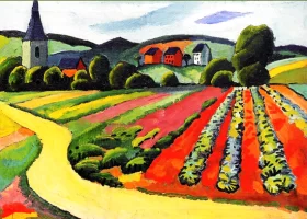 Landscape In Tegernsee Bavaria