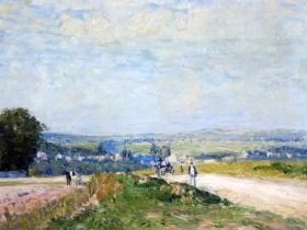 Le Chemin de Montbuisson à Louveciennes