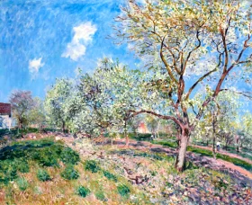 Printemps à Veneux 1880