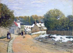 Early snow at Louveciennes