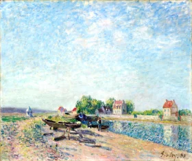Saint-Mammès, Loing Canal 1885